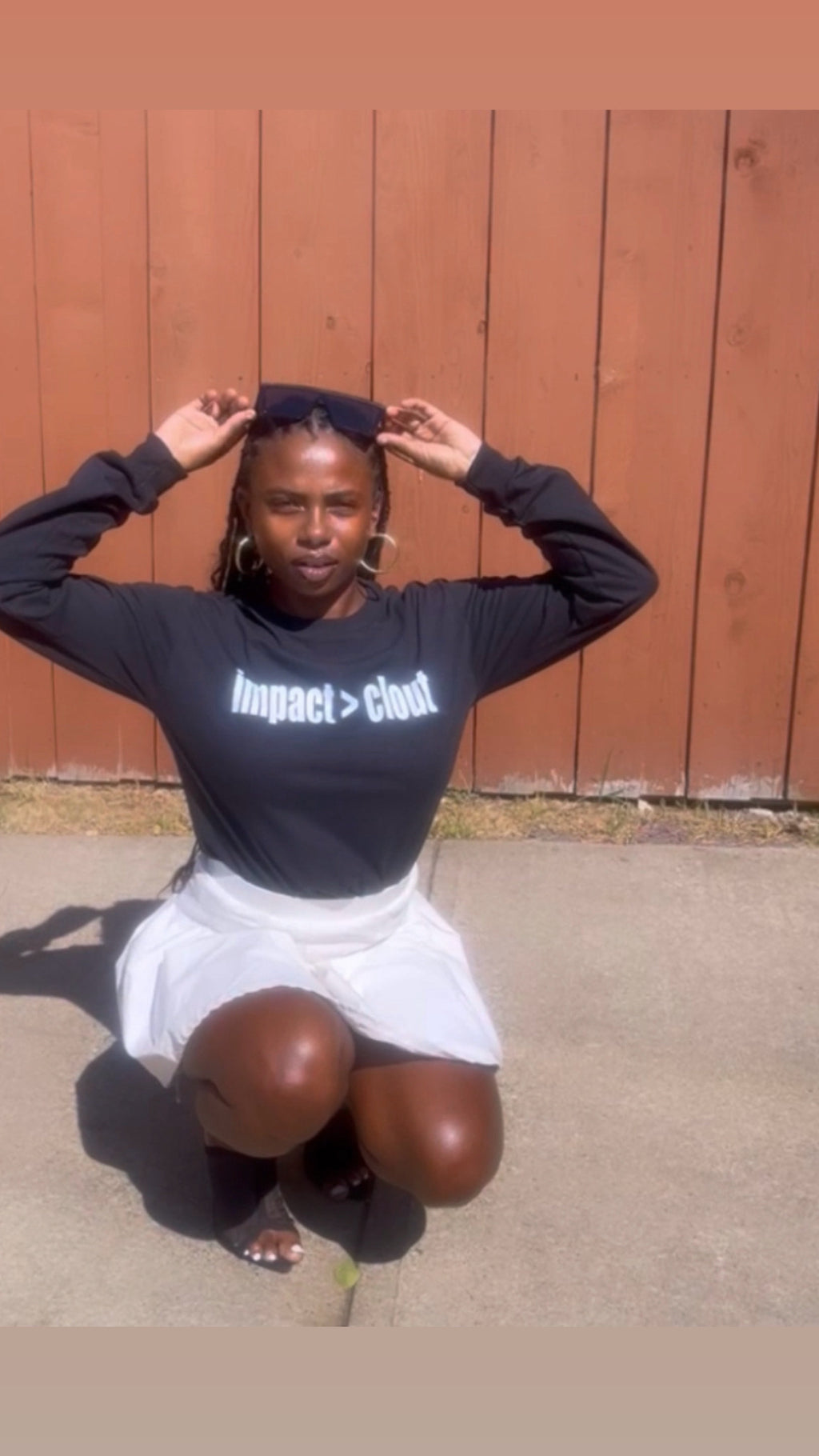 Impact Over Clout Tee