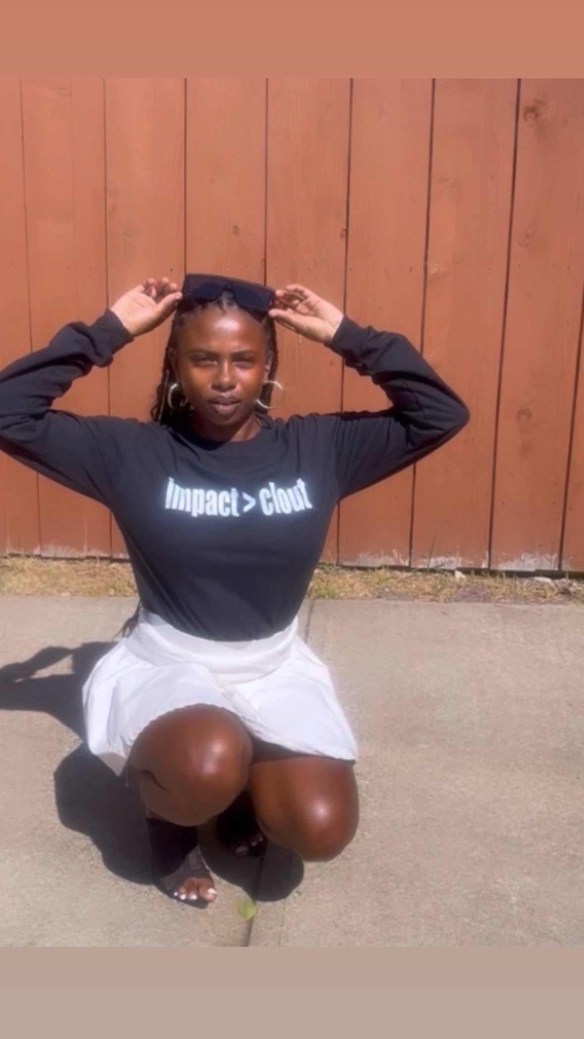 Impact Over Clout Tee